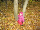 Верочка в парке, 2005 осень